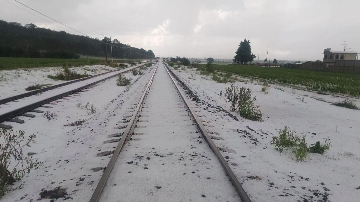 Granizada azotó a Mazapiltepec